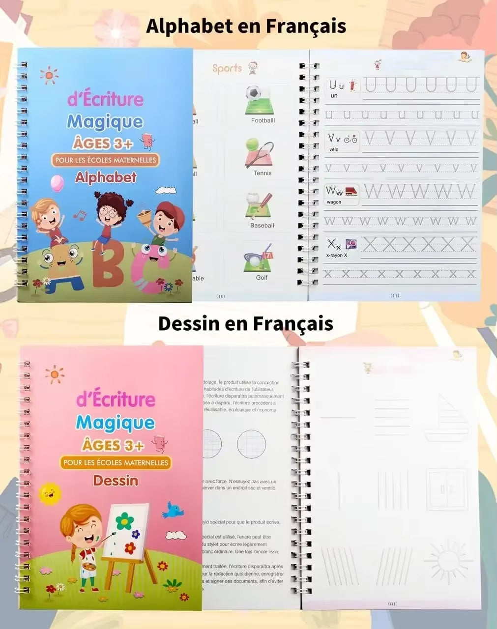 French Magic Copybook