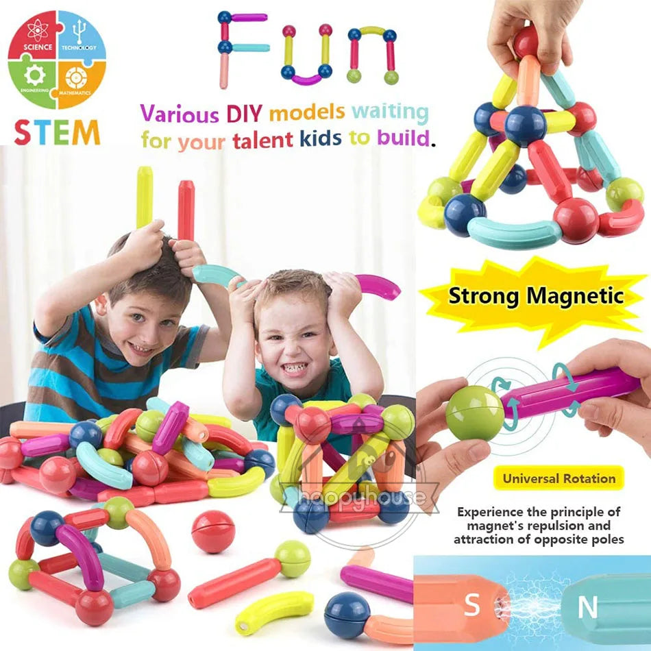 Magnetic Building Blocks